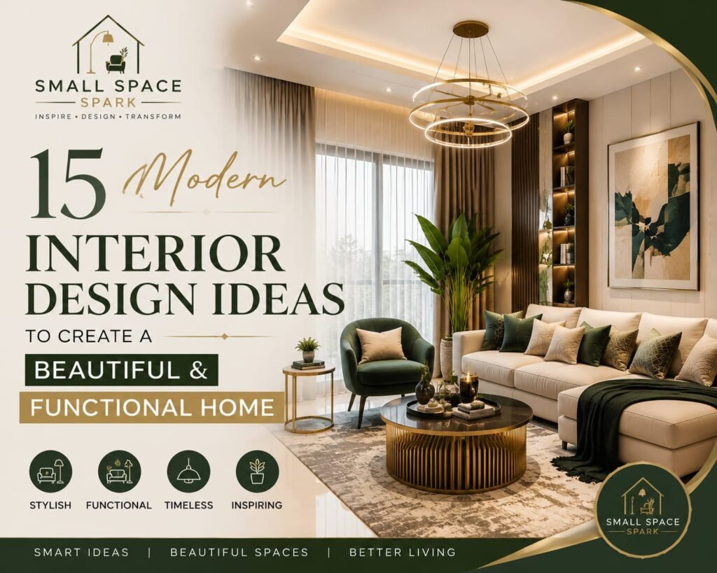 Modern interior design ideas for a beautiful and functional home