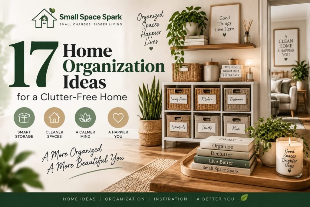 17 smart home organization ideas for a clean and clutter-free space
